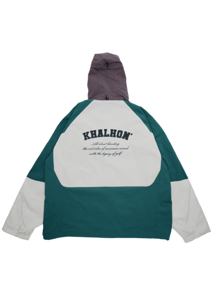 NYLON WIND BREAKER (CREAM)