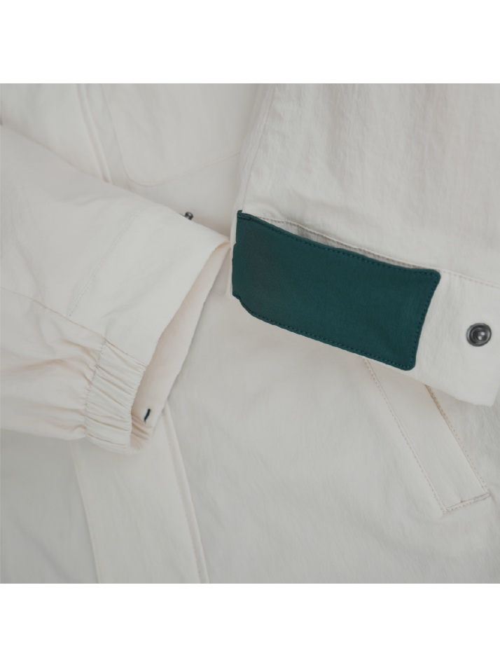 NYLON WIND BREAKER (CREAM)