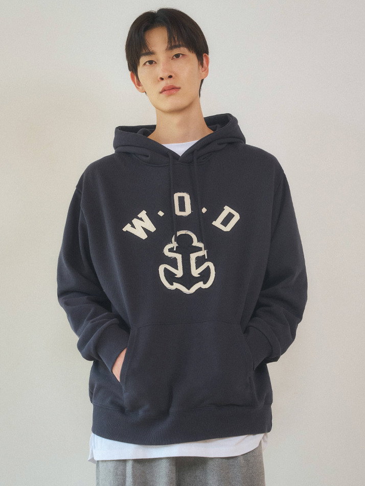 헤비 코튼 세인트 후드 스웨트셔츠(3color)