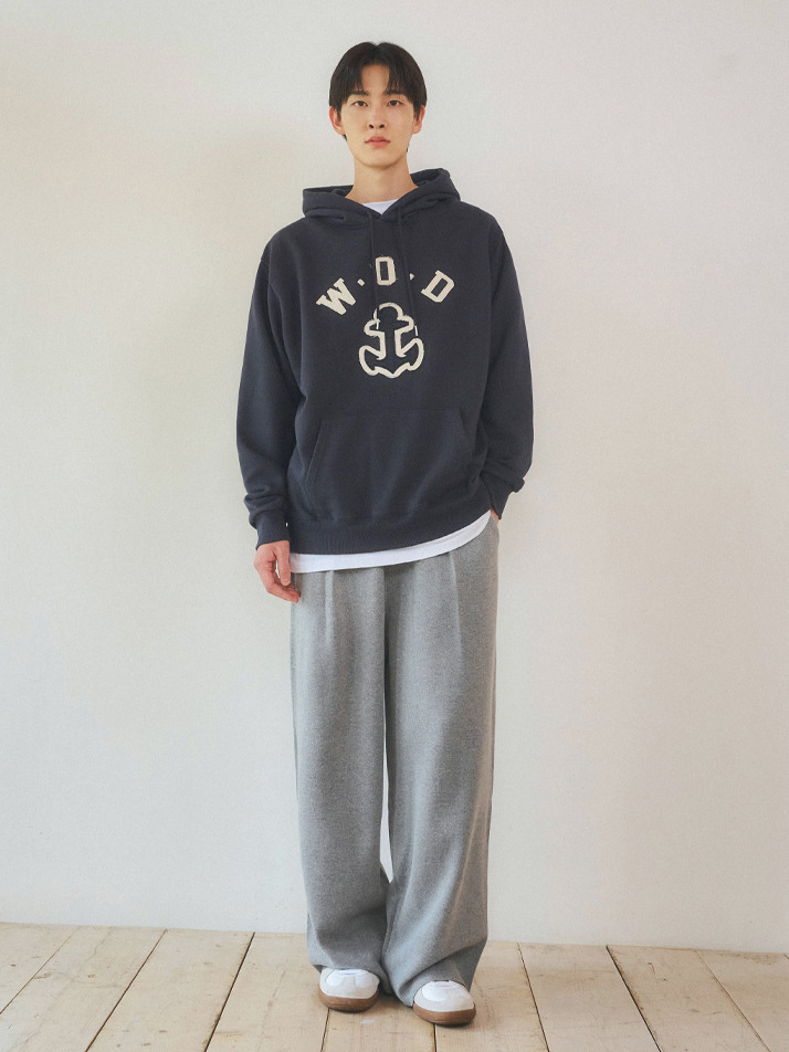 헤비 코튼 세인트 후드 스웨트셔츠(3color)