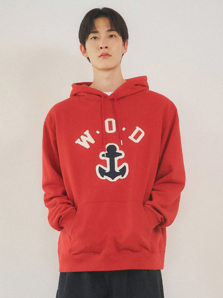 헤비 코튼 세인트 후드 스웨트셔츠(3color)