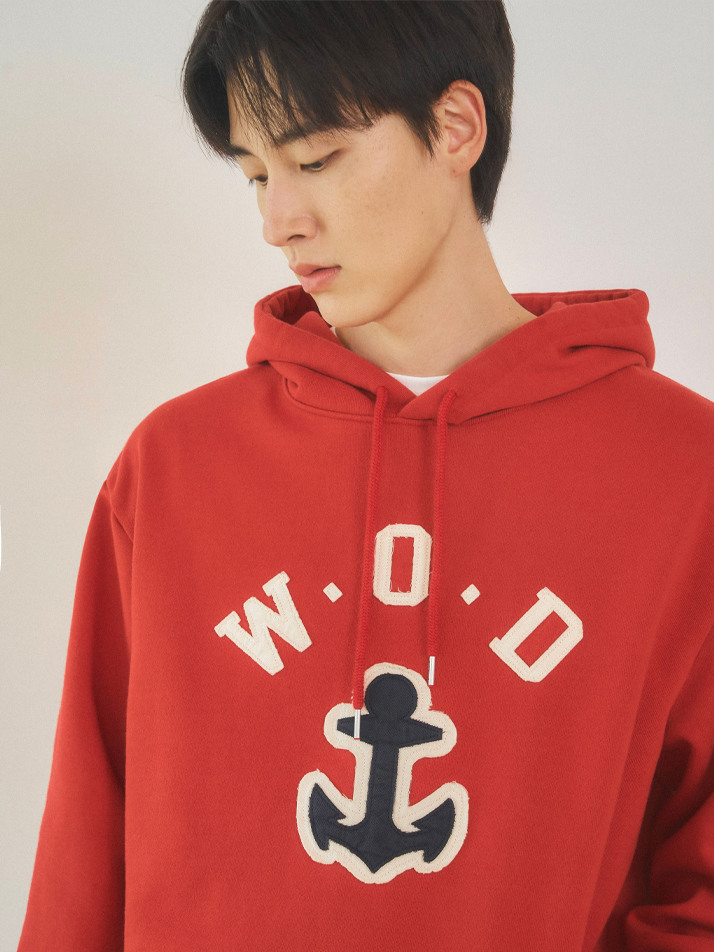 헤비 코튼 세인트 후드 스웨트셔츠(3color)