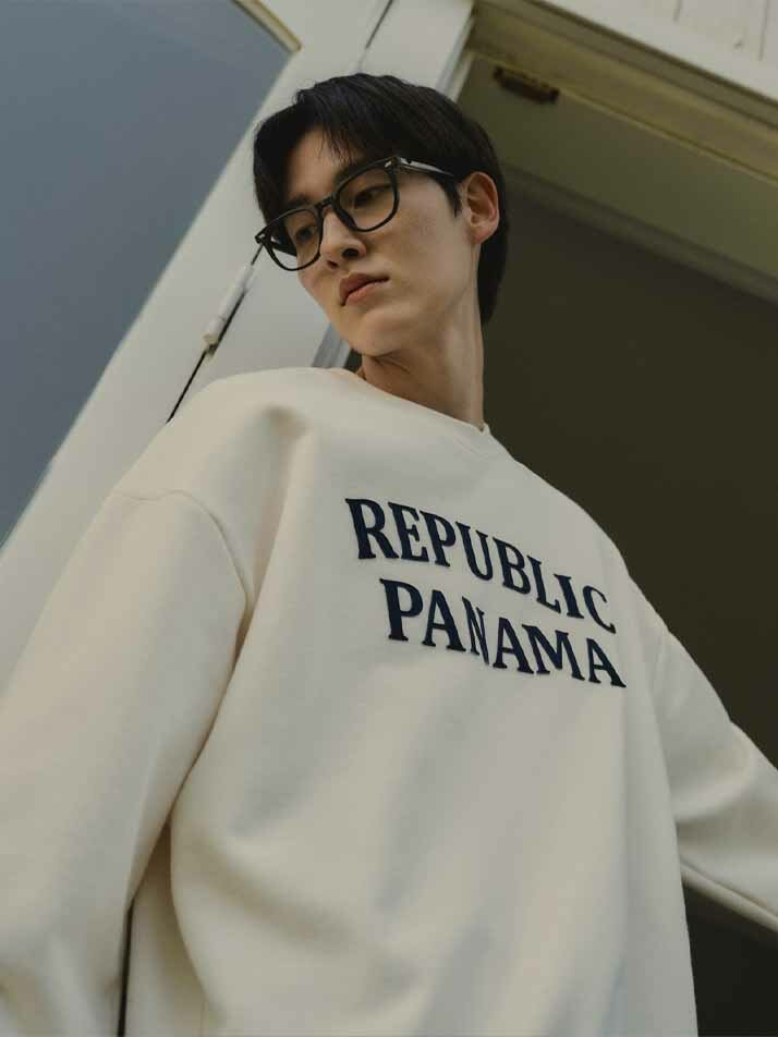 헤비 코튼 파나마 스웨트셔츠 (4color)