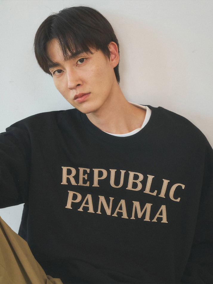 헤비 코튼 파나마 스웨트셔츠 (4color)