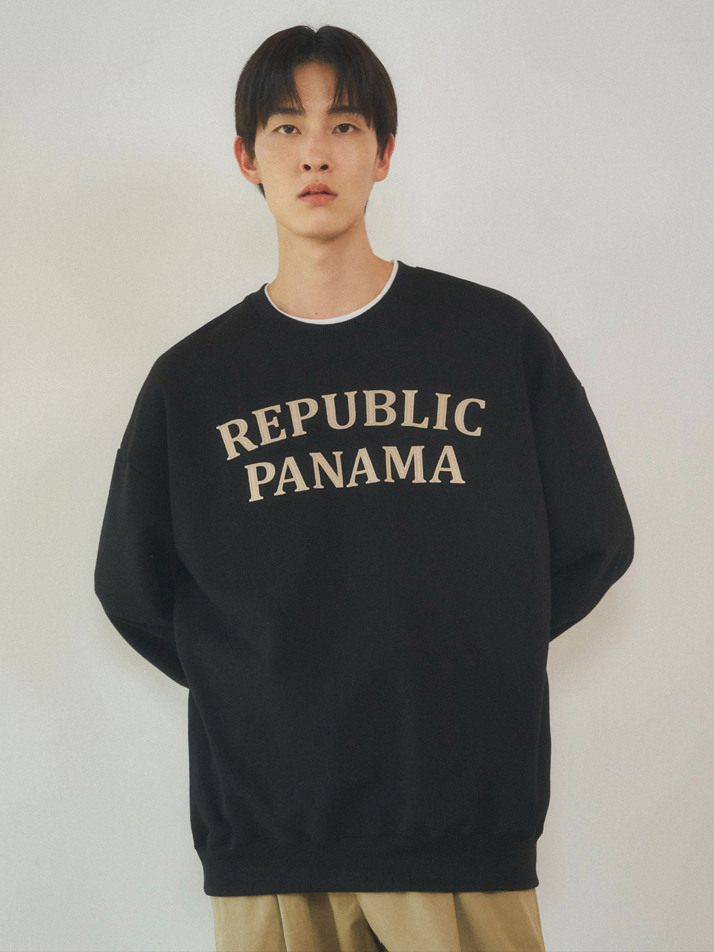 헤비 코튼 파나마 스웨트셔츠 (4color)