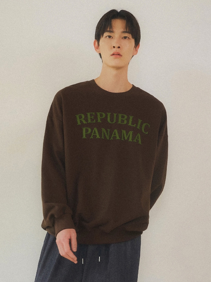 헤비 코튼 파나마 스웨트셔츠 (4color)