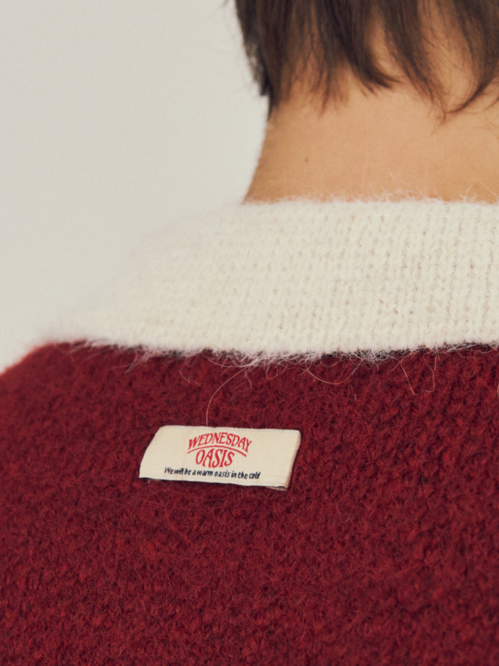 올웨이즈 베네치아 헤어리 울 니트 4COLOR