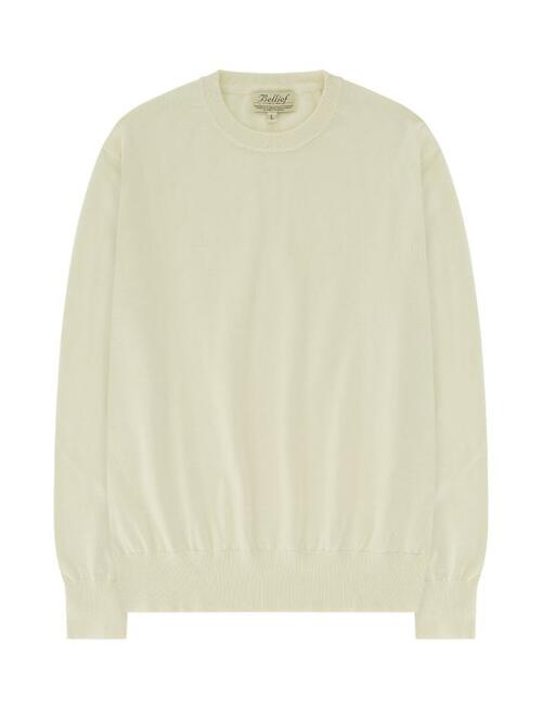 Essential Crew Neck Knit (Ecru)