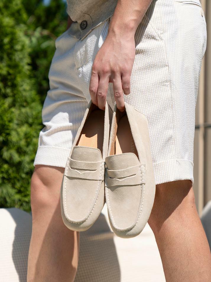 ALC600 페니 드라이빙 슈즈_ivory