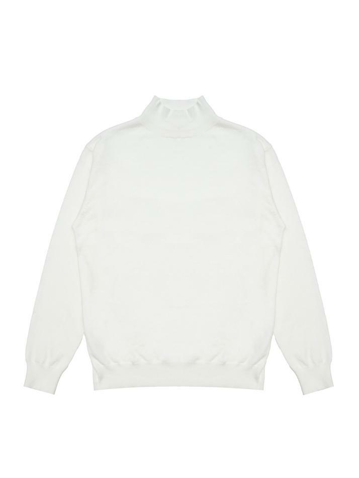 KT001 하프 터틀넥 니트_ivory