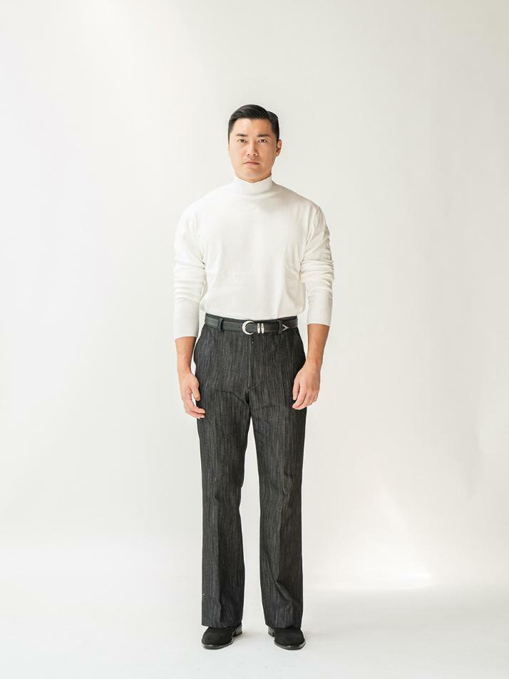 KT001 하프 터틀넥 니트_ivory