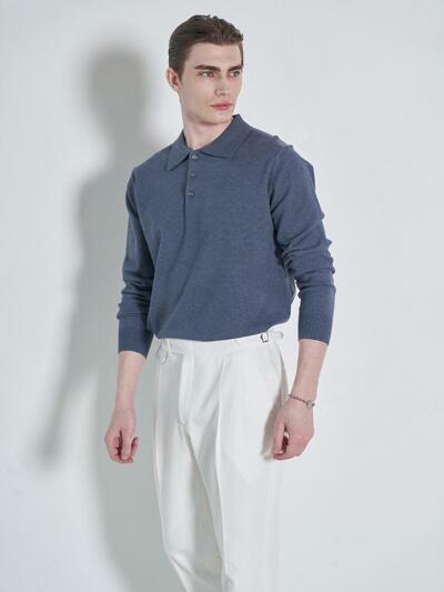 ALCKT008 워셔블 버튼 카라니트_c.blue