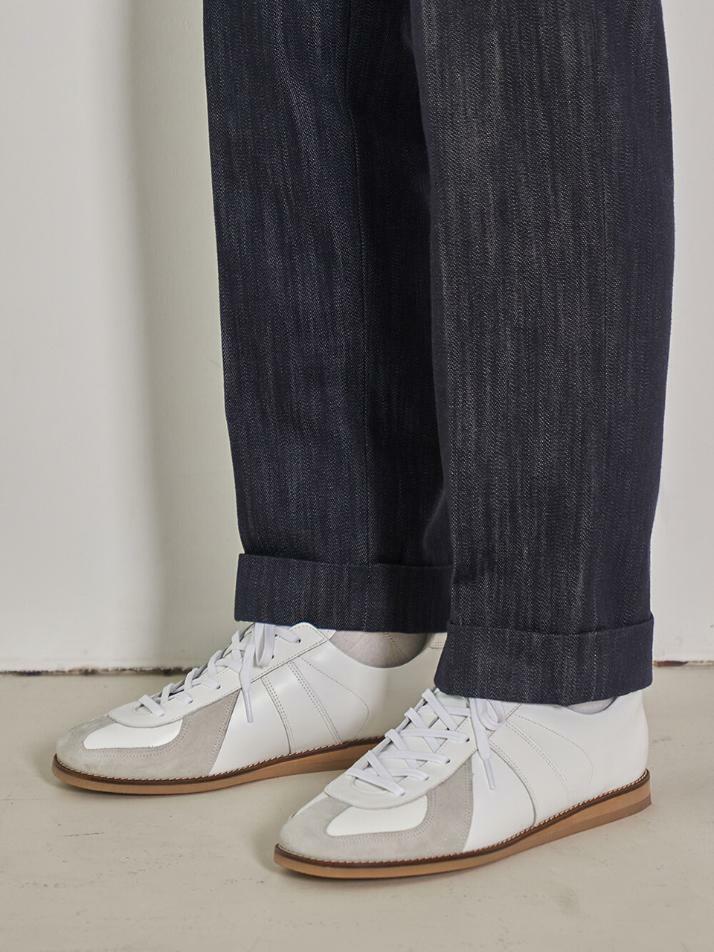 ALC101 클래식 저먼 아미 스니커즈_o.white