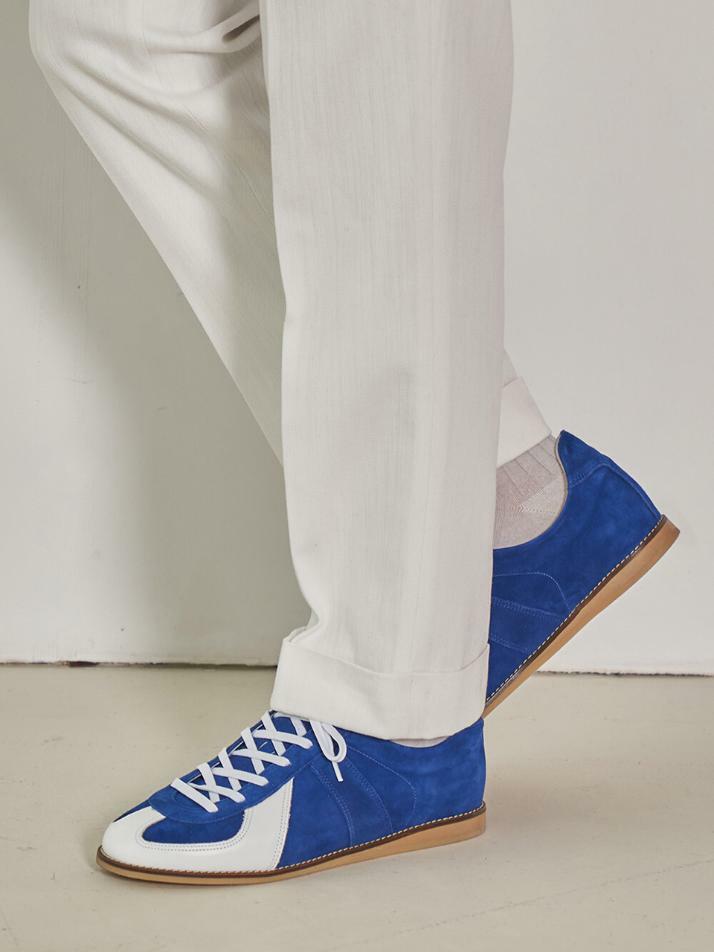 ALC101 클래식 저먼 아미 스니커즈_blue