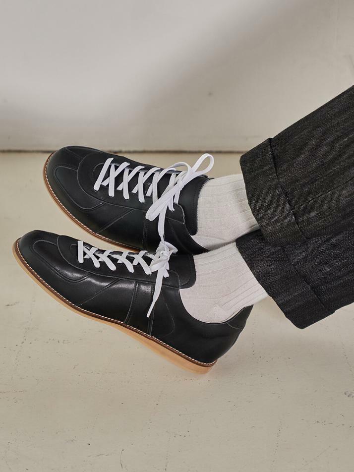 ALC101 클래식 저먼 아미 스니커즈_a.black