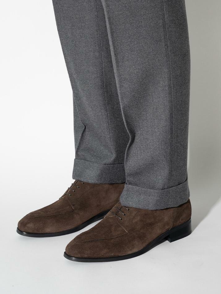 ALC1006 어도어 Y팁 더비 슈즈_d.brown suede