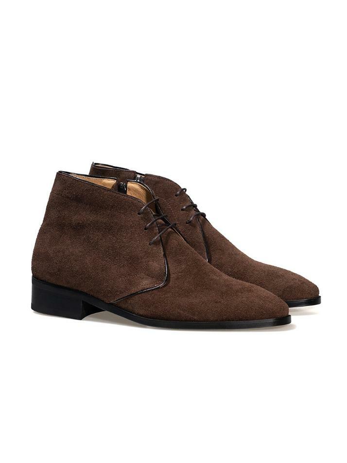ALC0018 어도어 처카 부츠_d.brown suede