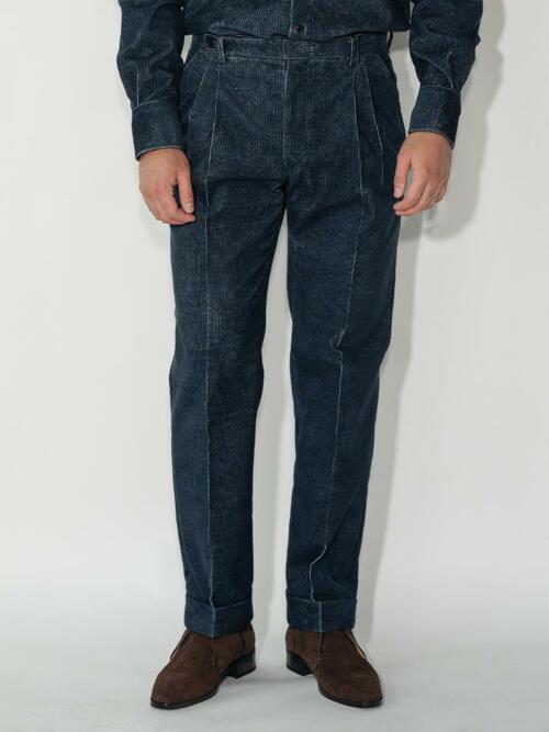 ALCPT016 투플릿츠 데님 코듀로이 팬츠_d.blue