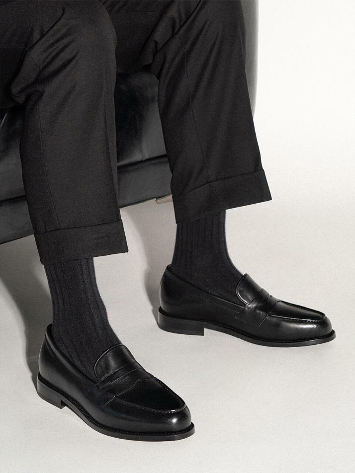 ALC4405 시메르 페니 로퍼_black