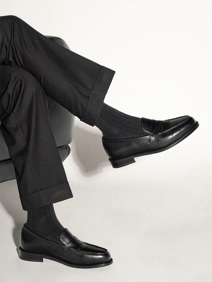 ALC4405 시메르 페니 로퍼_black