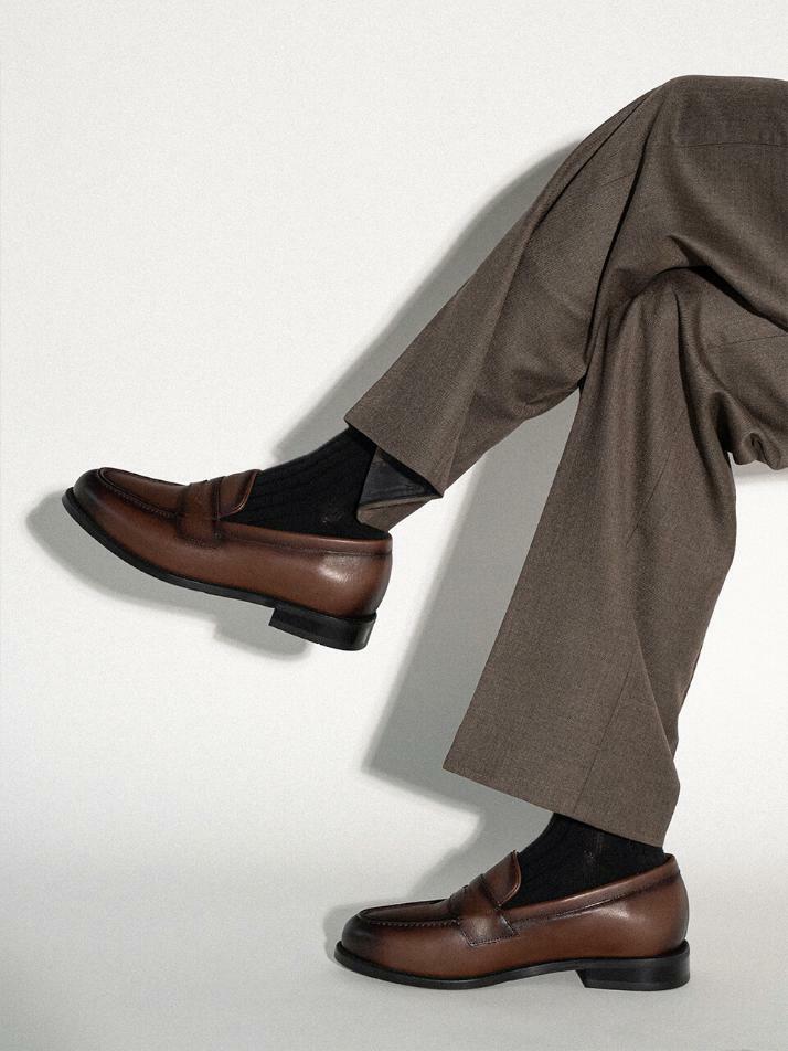 ALC4405 시메르 페니 로퍼_d.brown