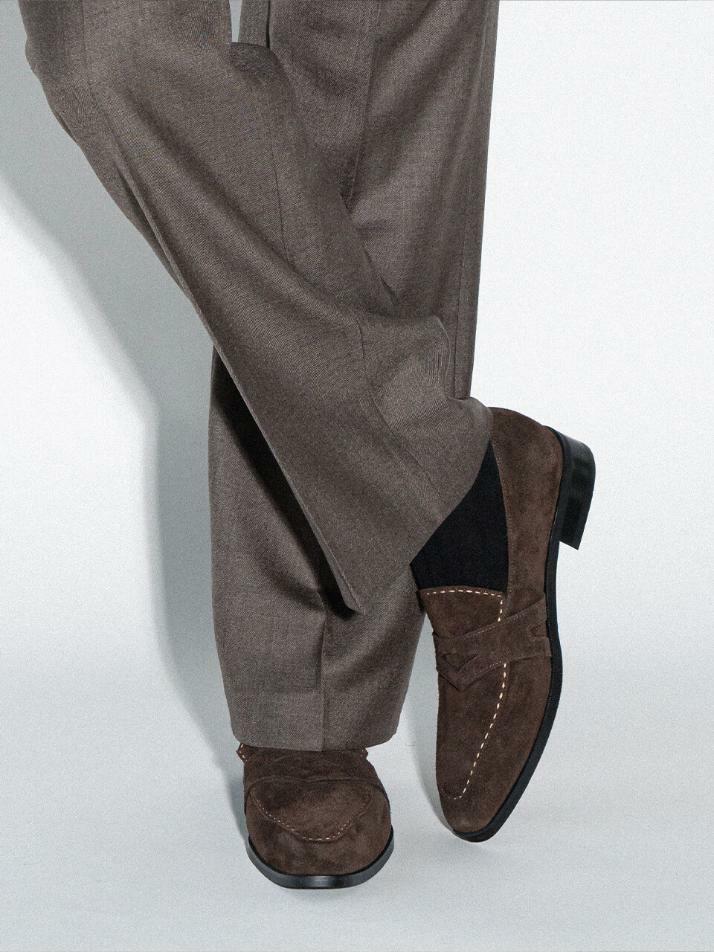 ALC1010 그리프 스웨이드 로퍼_d.brown