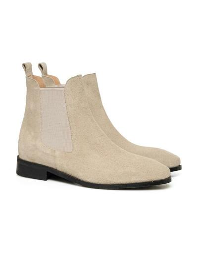 ALC126 어도어 첼시 부츠_ivory suede