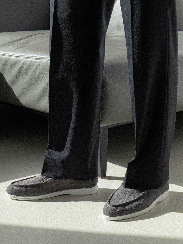 ALC502W 리조트 로퍼_gray suede