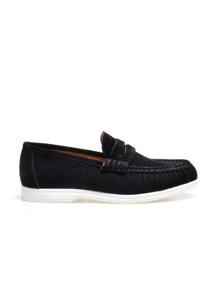 ALC4411W 리조트 셔링 로퍼_black suede