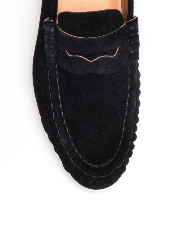 ALC4411W 리조트 셔링 로퍼_black suede