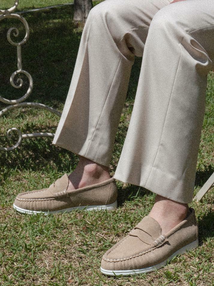ALC4411W 리조트 셔링 로퍼_beige suede