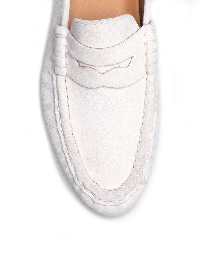 ALC4411W 리조트 셔링 로퍼_white suede