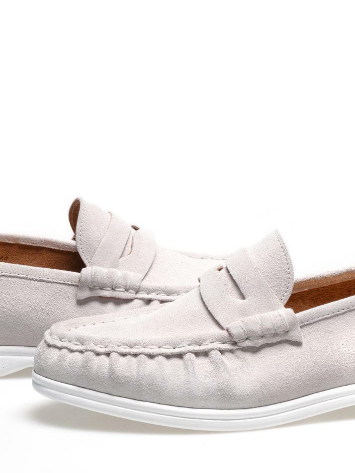 ALC4411W 리조트 셔링 로퍼_white suede