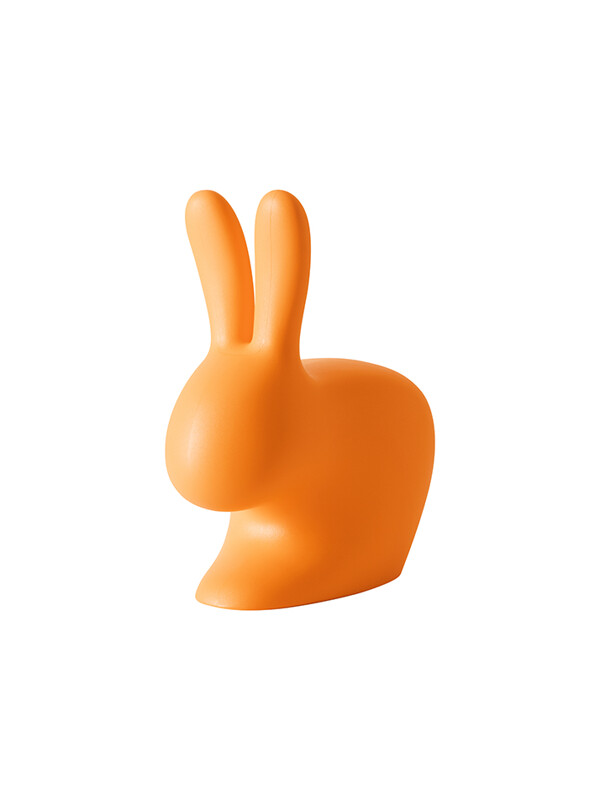 퀴부 래빗 체어 라지 토끼 의자 오렌지 Qeeboo Rabbit Chair Orange