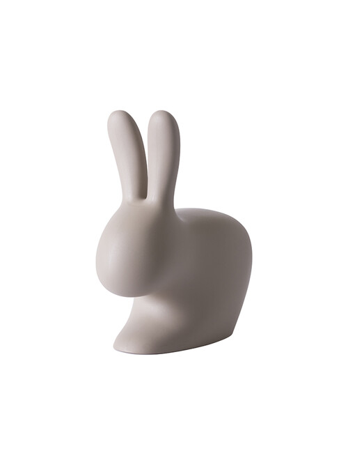 퀴부 래빗 체어 라지 토끼 의자 도브그레이 Qeeboo Rabbit Dove Grey