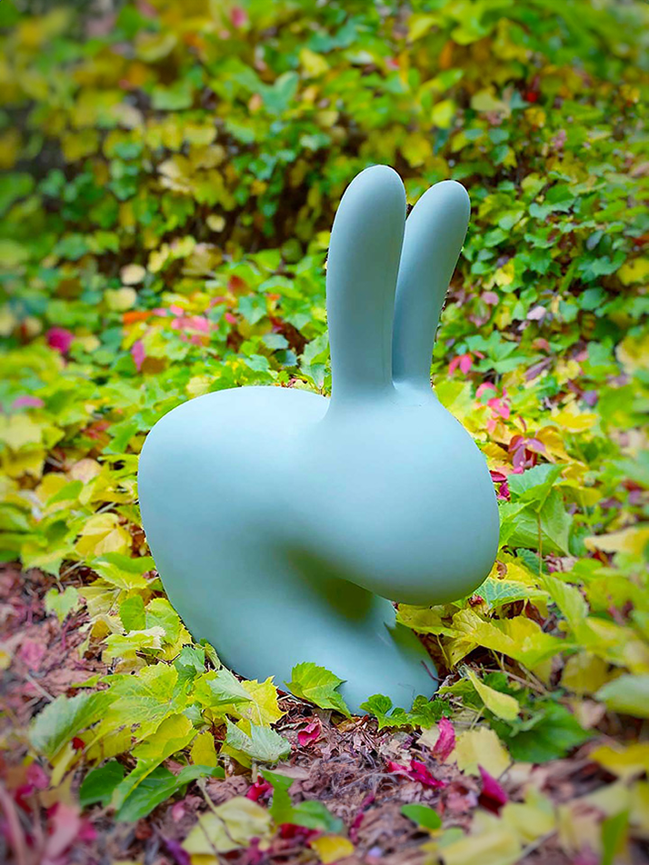 퀴부 래빗 체어 베이비 토끼 의자 레드 Qeeboo Rabbit Chair Baby Red