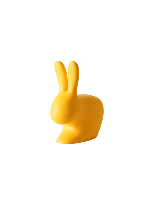 퀴부 래빗 체어 베이비 토끼 의자 옐로우 Qeeboo Rabbit Chair Baby Yellow