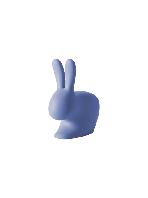 퀴부 래빗 체어 베이비 토끼 의자 라이트블루 Qeeboo Rabbit Chair Baby Light Blue