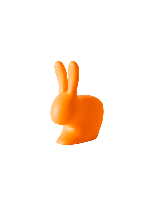 퀴부 래빗 체어 베이비 토끼 의자 오렌지 Qeeboo Rabbit Chair Baby Orange