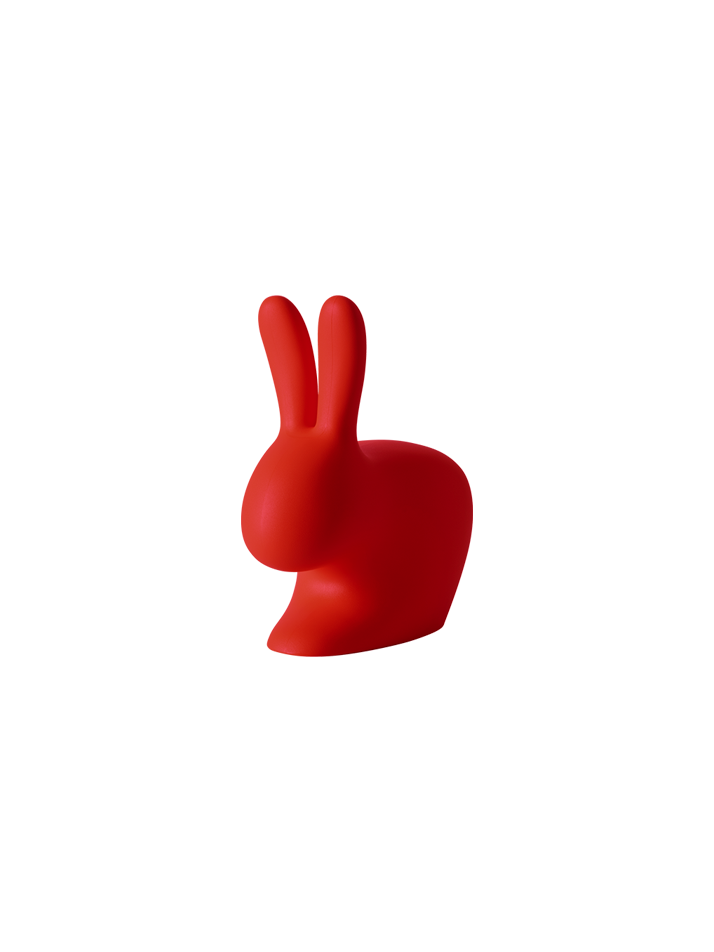 퀴부 래빗 체어 베이비 토끼 의자 레드 Qeeboo Rabbit Chair Baby Red