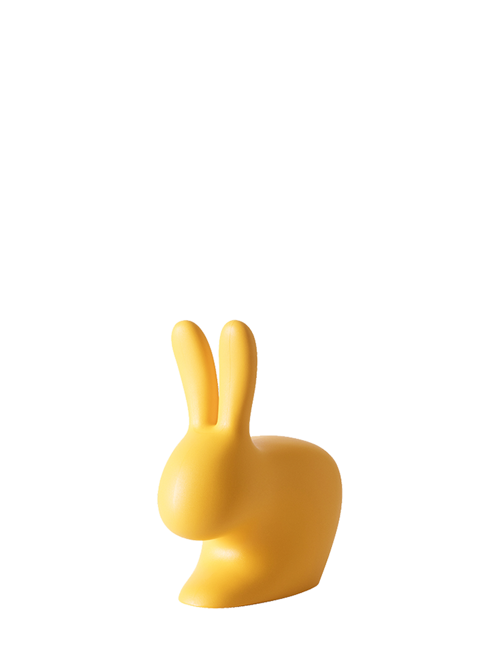 퀴부 래빗 XS 북엔드 옐로우 Rabbit XS Bookend Yellow