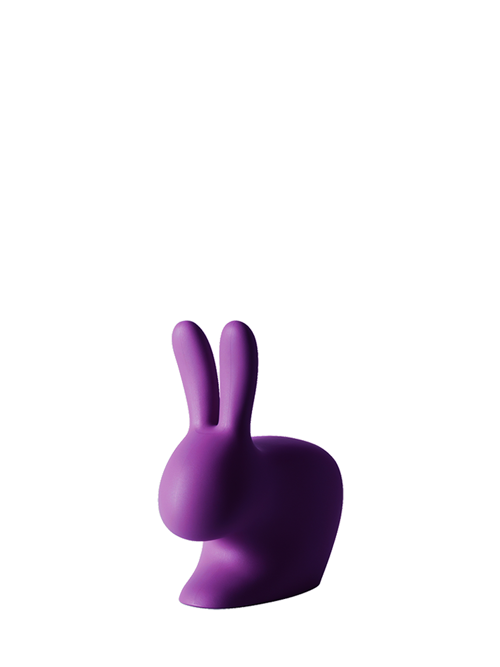 퀴부 래빗 XS 북엔드 바이올렛 Rabbit XS Bookend Violet