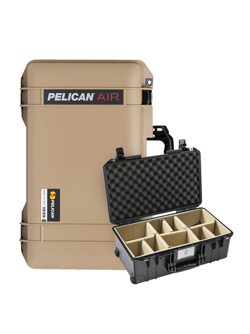 펠리칸 케이스 1535 NF(노폼)+뚜껑 폼+호환 디바이더 세트 카메라 드론 다용도 케이스