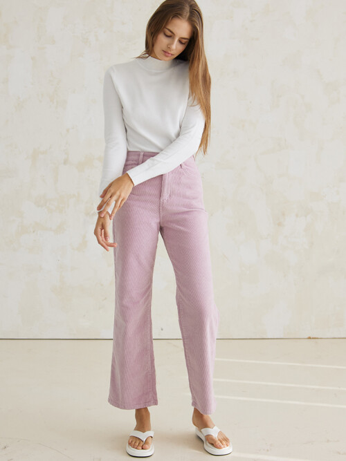 sloan corduroy pants (pink)