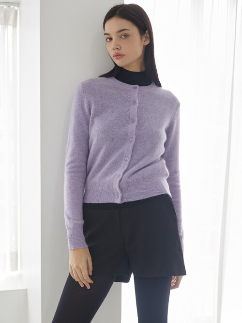 balmore deux cashmere cardigan (the water lilies)