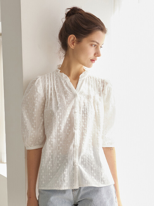 vesant blouse (marigold ivory)