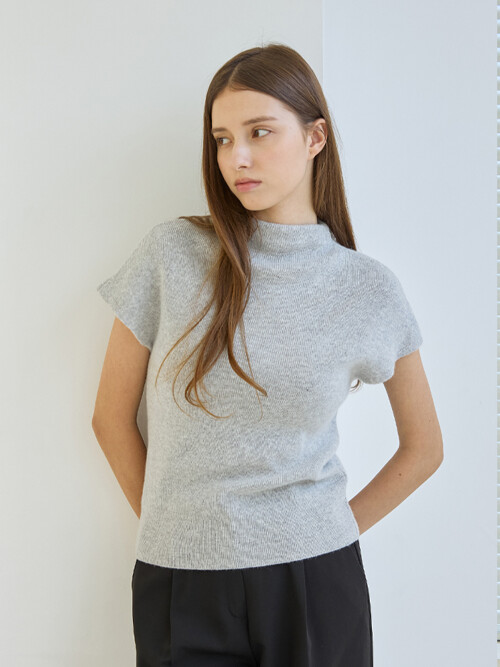 kelby cashmere half turtle (fog)