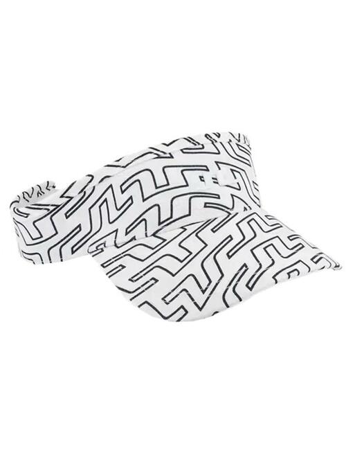 [제이린드버그] 23SS 본로고 패치 프린트 썬캡 화이트 GWAC07978 A035