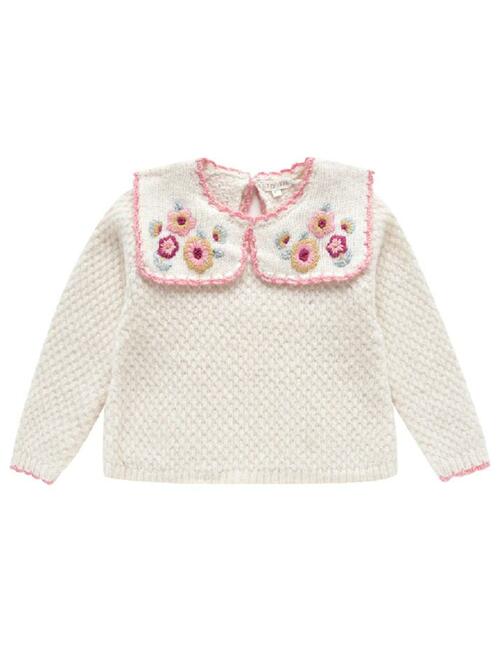 [루이스 미샤] 23FW 키즈 CYRELLA 블렌드 울 스웨터 J0107 CREAM