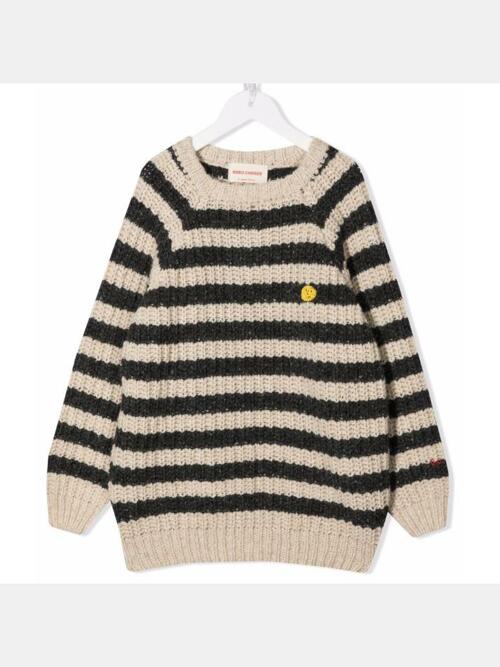 [보보쇼즈] 21FW 키즈 스트라이프 니트 221AC059 905